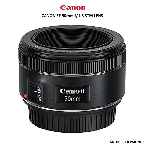 Canon EF 50mm f1.8 STM Lens