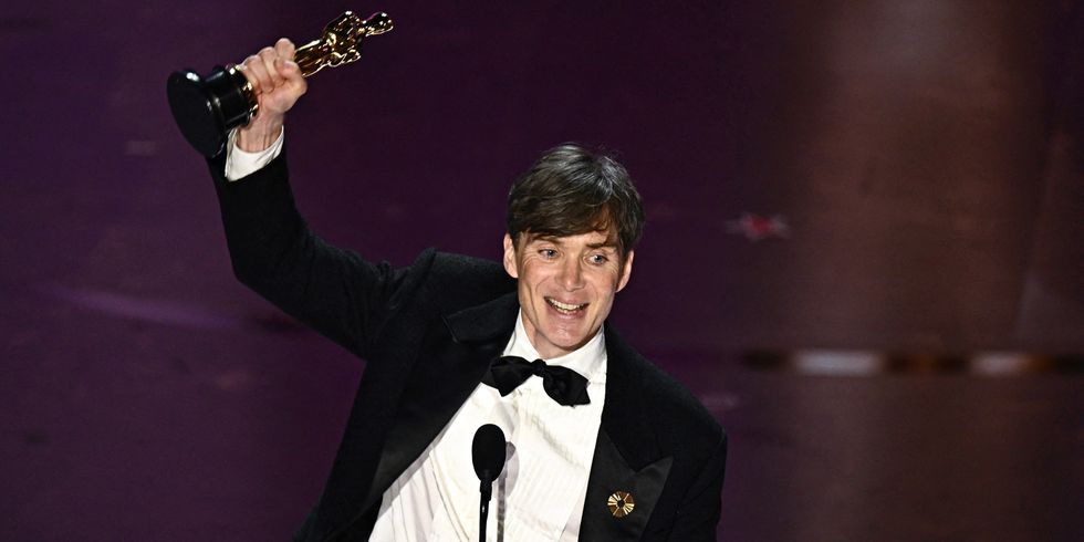 Cillian Murphy after his Oscar win