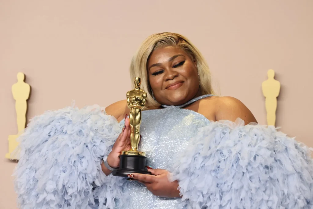 Da'Vine Joy Randolph after her Oscar Win