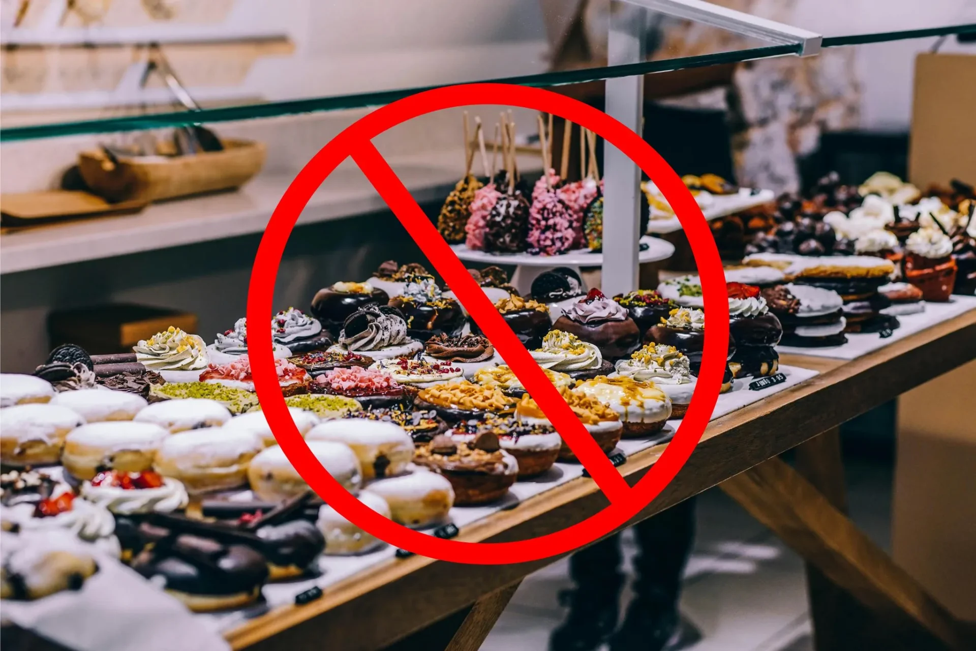 Donuts and Bagel Display
